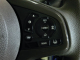 ハンドル右側にはクルーズコントロールのスイッチが装備され運転中の操作も安心して行えます。