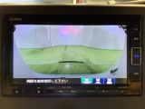 リアカメラ付で、後方をナビ画面で確認。車庫入れも安心です。もちろん、バックギアと連動しています。