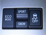 走行モードを選択することができます。