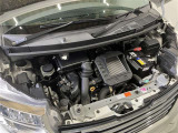 エンジンルーム内は比較的きれいな状態です!ターボ付で街中から高速まで快適クルージング!