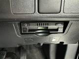 ETC車載器付きです。高速道路の料金所もスムーズに通過できます。