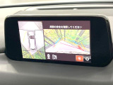 【360&deg;ビューモニター】専用のカメラにより、上から見下ろしたような視点で360度クルマの周囲を確認することができます☆死角部分も確認しやすく、狭い場所での切り返しや駐車もスムーズに行えます。
