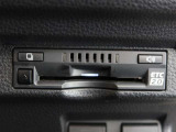 ETC車載器付きです。高速道路の料金所もスムーズに通過できます。