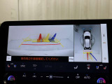 車両周辺の安全確認をするパノラミックビューモニター
