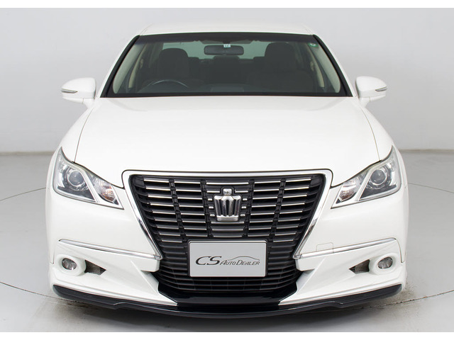 クラウン ハイブリッド 2.5 ロイヤルサルーン SR 黒革 NEW20AW フルエアロ