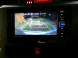 車庫入れなどでバックする際に後方確認ができて便利です。車庫入れ苦手な人もこれで安心!!