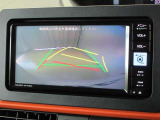 バックでの車庫入れは「バックモニター」がサポートいたします。