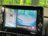 【アラウンドビューモニター】専用のカメラにより、上から見下ろしたような視点で360度クルマの周囲を確認することができます☆死角部分も確認しやすく、狭い場所での切り返しや駐車もスムーズに行えます。