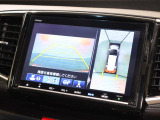 純正のマルチビューカメラが装備されています!上から見下ろしたような視界のカメラが駐車をサポートします!