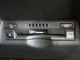 ETC車載器付きです。高速道路の料金所もスムーズに通過できます。