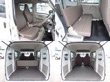 運転席、後部座席も大きな擦れもなく状態良好です。