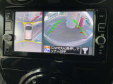 アラウンドビューは4方のカメラで真上から車を見たようにモニタで確認ができる日産自慢の装備です。周辺の安全確認、小さなお子様や障害物も確認できるので、駐車のしやすさだけでなく、事故防止にも役立ちます♪