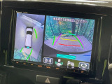 【全方位モニター用カメラ】専用のカメラにより、上から見下ろしたような視点で360度クルマの周囲を確認することができます☆死角部分も確認しやすく、狭い場所での切り返しや駐車もスムーズに行えます。