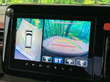 【全方位モニター用カメラ】専用のカメラにより、上から見下ろしたような視点で360度クルマの周囲を確認することができます☆死角部分も確認しやすく、狭い場所での切り返しや駐車もスムーズに行えます。