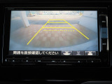 ギヤをRに入れるとナビの画面に後ろの映像が映るリヤカメラ付!後退時の安全確認やコンディションの悪い視界でもカラーバックモニターがドライバーをサポート☆☆☆