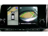 アラウンドビューモニター!空から見下ろしているかのような映像を映し出します。駐車時には安心ですよね♪