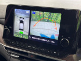 【アラウンドビューモニター】専用のカメラにより、上から見下ろしたような視点で360度クルマの周囲を確認することができます☆死角部分も確認しやすく、狭い場所での切り返しや駐車もスムーズに行えます。