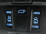 両側電動スライドドアは、運転席からボタンで開閉することができます。