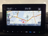 高精細画面で操作がしやすいホンダ純正ナビを装着しています。