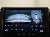 パノラミックビューモニター 車両上空より写したような画像をモニターに表示☆車庫入れや、幅寄せなどに大変便利な機能です。