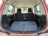 リアシートを格納すると奥行きが広がり、大きめの荷物にも対応出来そうです。