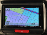 社外ナビ搭載です。知らない道も安心ですね!