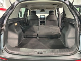 リアシートを倒すと、ラゲッジスペースを広くお使いいただけます!