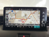 高精細画面で操作がしやすいホンダ純正ナビを装着しています。