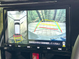 【パノラマモニター】専用のカメラにより、上から見下ろしたような視点で360度クルマの周囲を確認することができます☆死角部分も確認しやすく、狭い場所での切り返しや駐車もスムーズに行えます。
