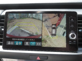 車庫入れ・駐車を安心サポート!全周囲カメラ装備です。