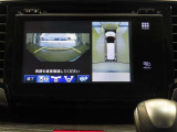 パノラミックビューモニター搭載!周囲の状況が分かるので初心者でも安心です。
