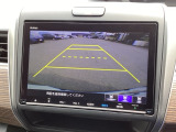 便利な3ビュー切り替え、ガイド線表示付きのバックカメラです!後退時、後方の視界をサポートします!