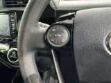 ステアリングスイッチ装備!運転しながら手元でオーディオの操作などができます。