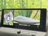 【アラウンドビューモニター】専用のカメラにより、上から見下ろしたような視点で360度クルマの周囲を確認することができます☆縦列駐車や幅寄せ時に活躍してくれます♪