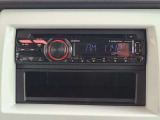 1DINオーディオ搭載。ご納車のその日からお気に入りの音楽でドライブをお楽しみいただけます。