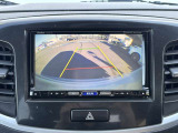 【バックモニター】後方の映像を映し出すことで、安全して駐車ができます!駐車が苦手な方にもオススメな便利機能です♪
