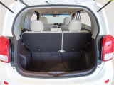 広々としたラゲージスペースを備えています。大きなものや長さのある荷物もしっかりと積み込めます。