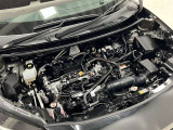 エンジンルーム内も隅々まで掃除がいきわたっています!ハイブリッド部分は初度登録から10年、もしくは3年間の長い方の保証付!ただし累計走行距離数20万キロまでとなります!