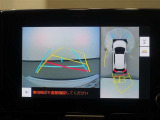 パノラミックビューモニター付きで、車両の周囲を確認することができるので安心できますね♪