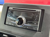 社外オーディオ搭載、運転中にラジオやCDが聞けます♪