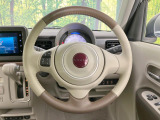 ステアリングも使用感が少なく、きれいな状態となっております♪