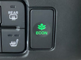 ★ECONスイッチ★ エコドライブを加速しよう!スイッチをONにすると、運転の仕方によるロスを抑え込み燃費をよくするようクルマが頑張ります(*^ー^*)燃費向上にチャレンジ♪