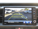 車庫入れ・駐車を安心サポート!バックカメラ装備です。