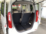 リアシートがあっても、しっかり荷物を積む事ができます。