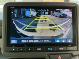 バックカメラ装着車です!!モニターで確認できるので後方もしっかり確認ができます。