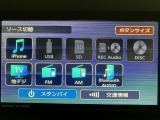 【AV機能】色々なオーディオ機能に対応しているので、ドライブの楽しみが増えます☆