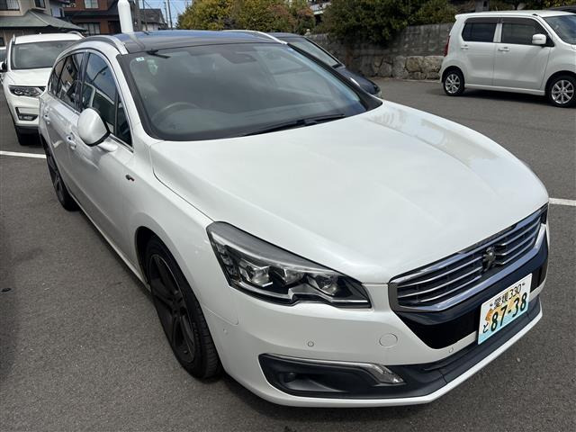 508SW GT ブルーHDi ディーゼル サンルーフ 修復歴無し