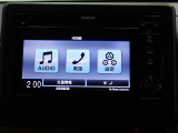 ディスプレイオーディオ付!CD/ラジオや外部入力などオーディオ機能は充実しています。
