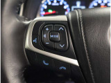 ステアリングスイッチが使い易いですね!