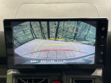 【バックカメラ】駐車時に後方がリアルタイム映像で確認できます。大型商業施設や立体駐車場での駐車時や、夜間のバック時に大活躍!運転スキルに関わらず、今や必須となった装備のひとつです!